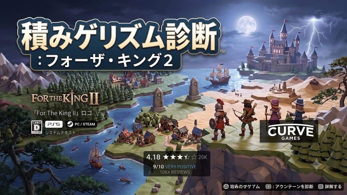 積みゲリズム診断:フォー・ザ・キング II【For the King II】