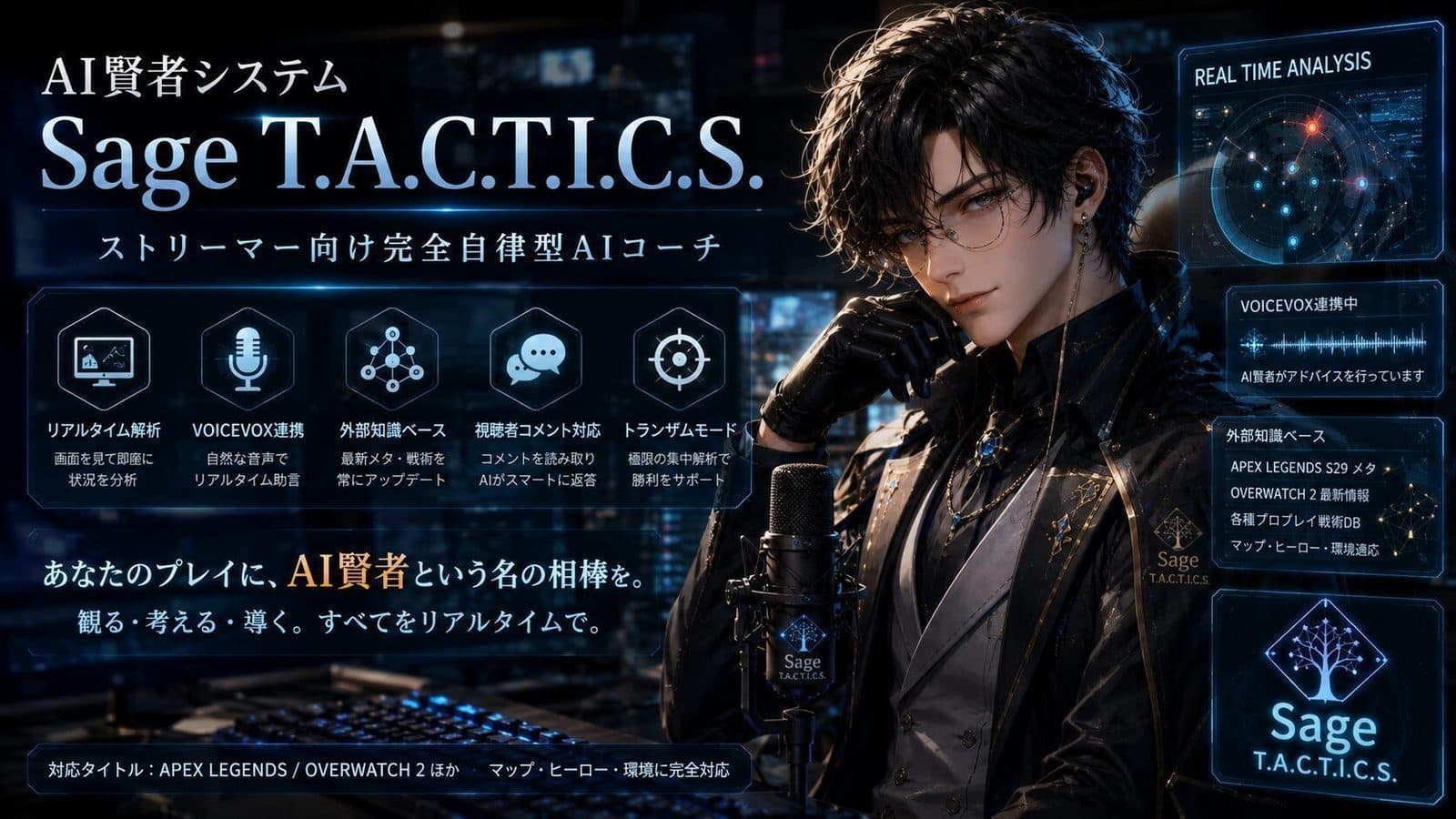 【自作AI】ゲーム画面をリアルタイム解析してフルボイスでお話する「AI賢者」を作ってみた【第1回:誕生編】
