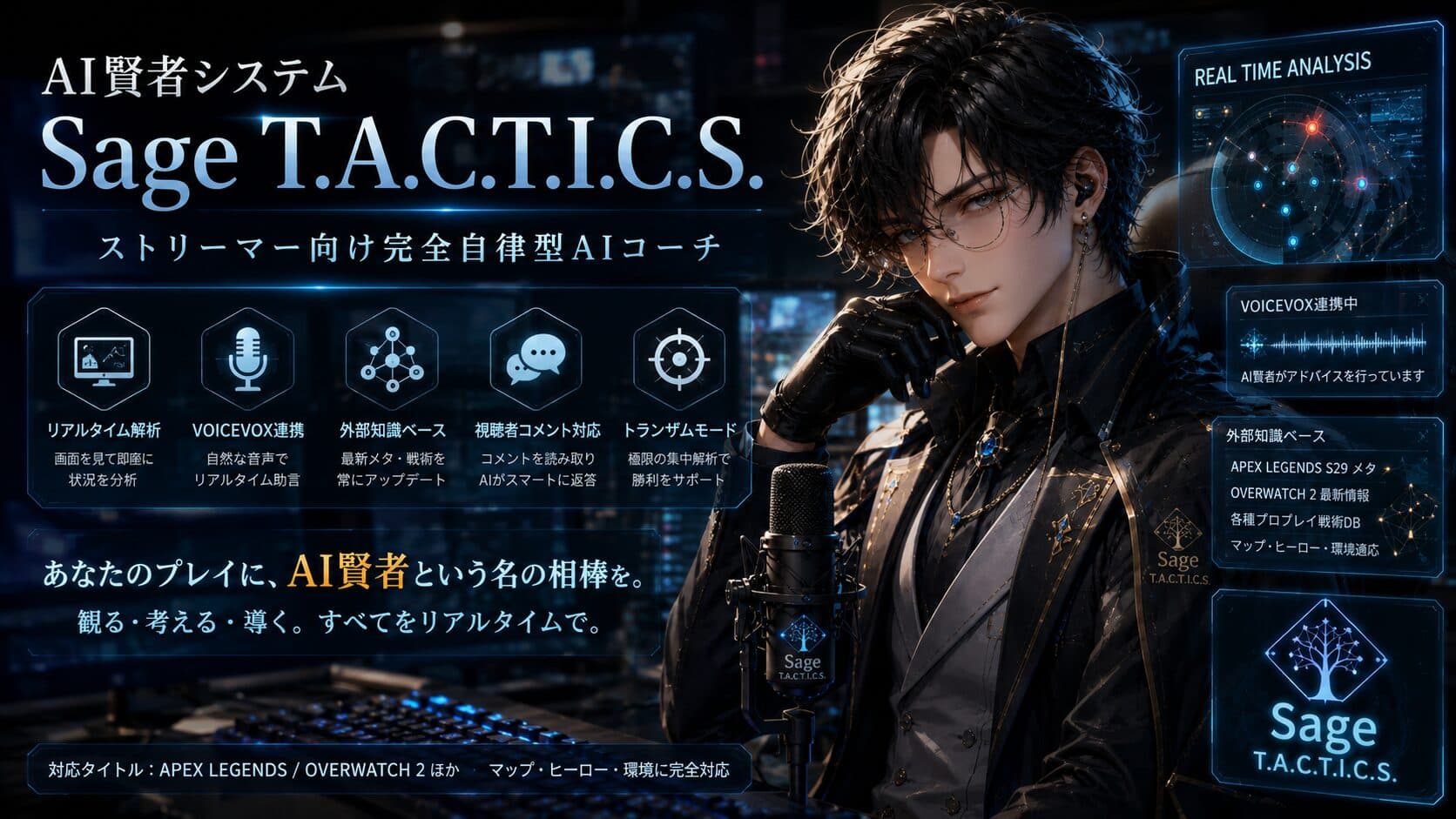 【自作AI】ゲーム画面をリアルタイム解析してフルボイスでお話する「AI賢者」を作ってみた【第1回:誕生編】
